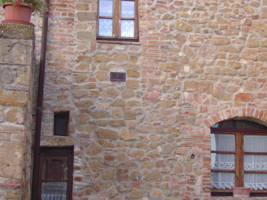 Villa Fonte all'Oppio con area piscina recintata Pienza Esterno foto