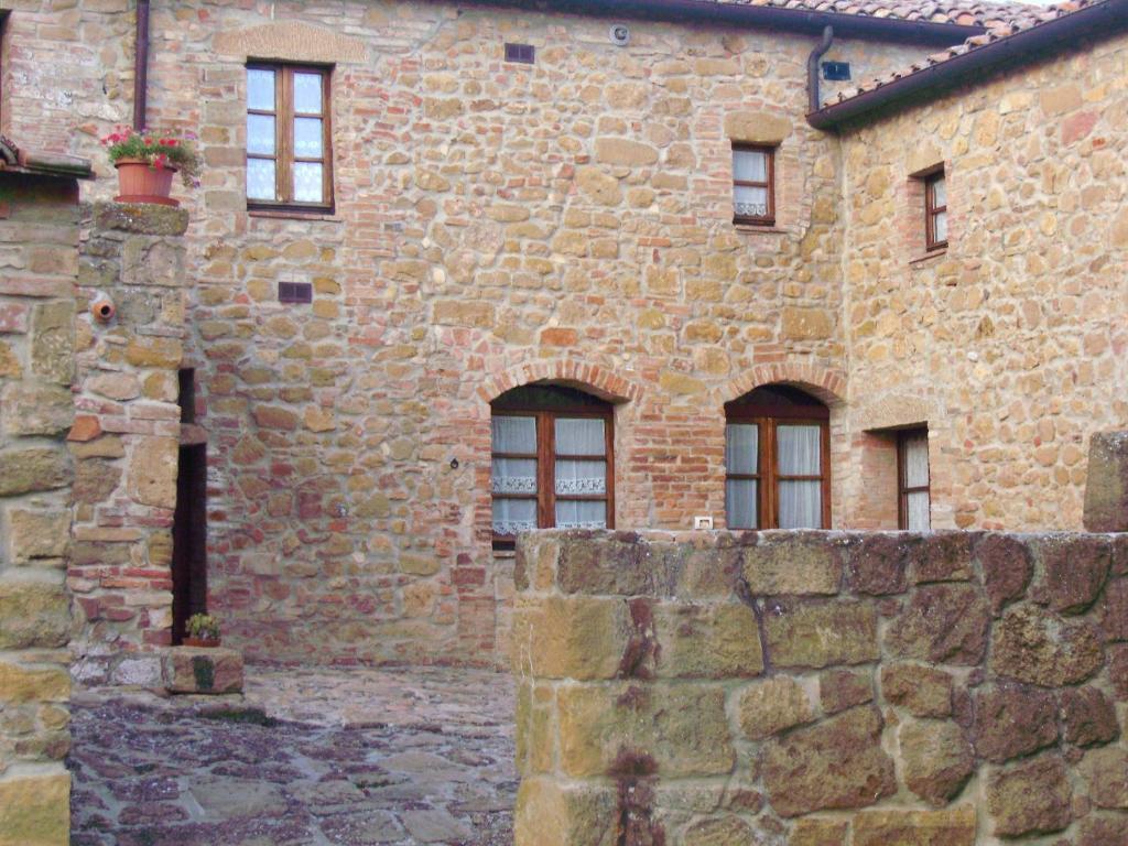 Villa Fonte all'Oppio con area piscina recintata Pienza Esterno foto
